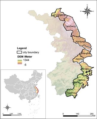 Simulation of coastal resource and environmental carrying capacity in the Yangtze River delta coastal zone based on shared socioeconomic pathways